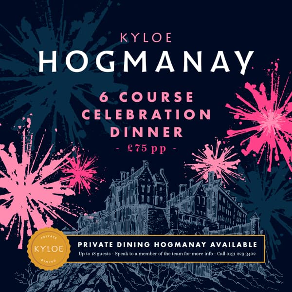 Kyloe Hogmanay Set Menu Dining Edinburgh 2022 B