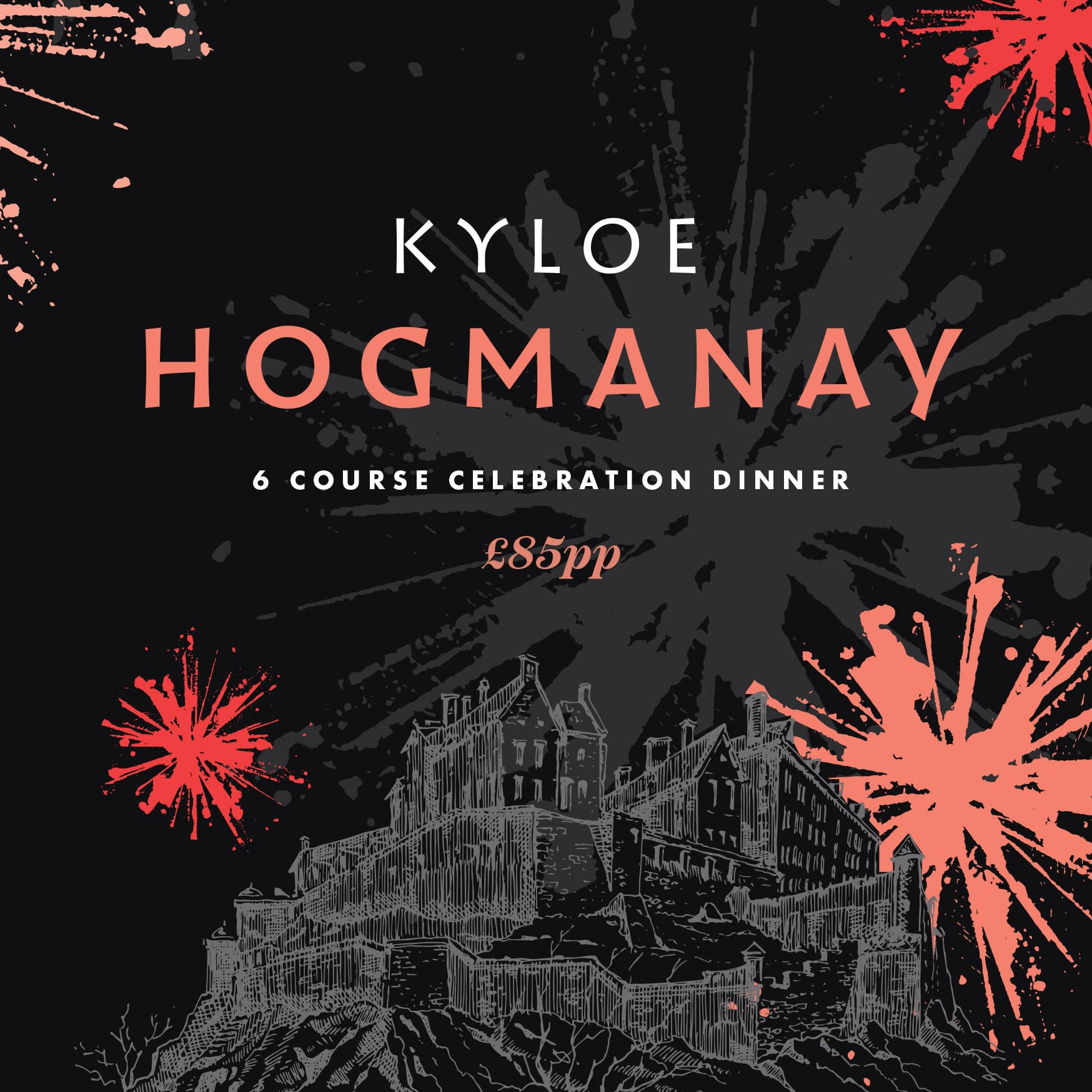 Kyloe best Hogmanay celebration in Edinburgh restaurant 2023